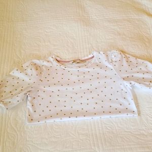 Boden Zoe Gathered Jersey Tee